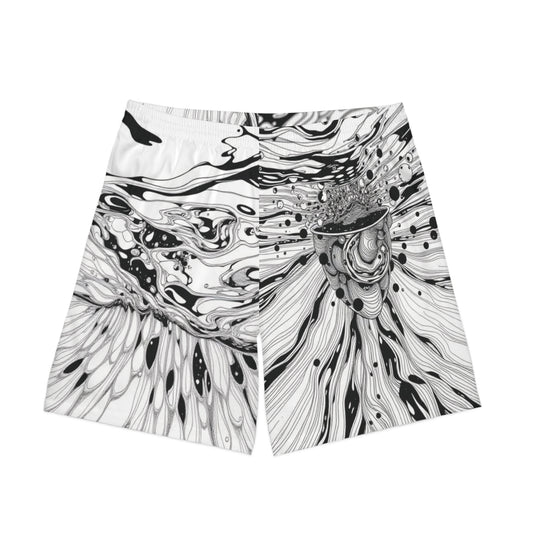 Men's Elastic Beach Shorts